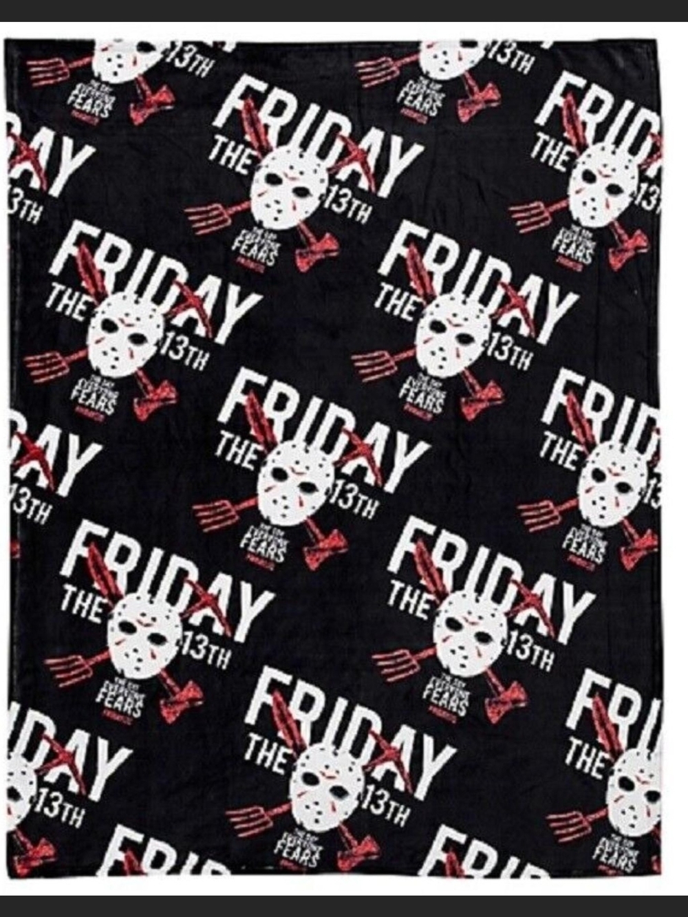 Retired Friday the 13th 50x70 Throw